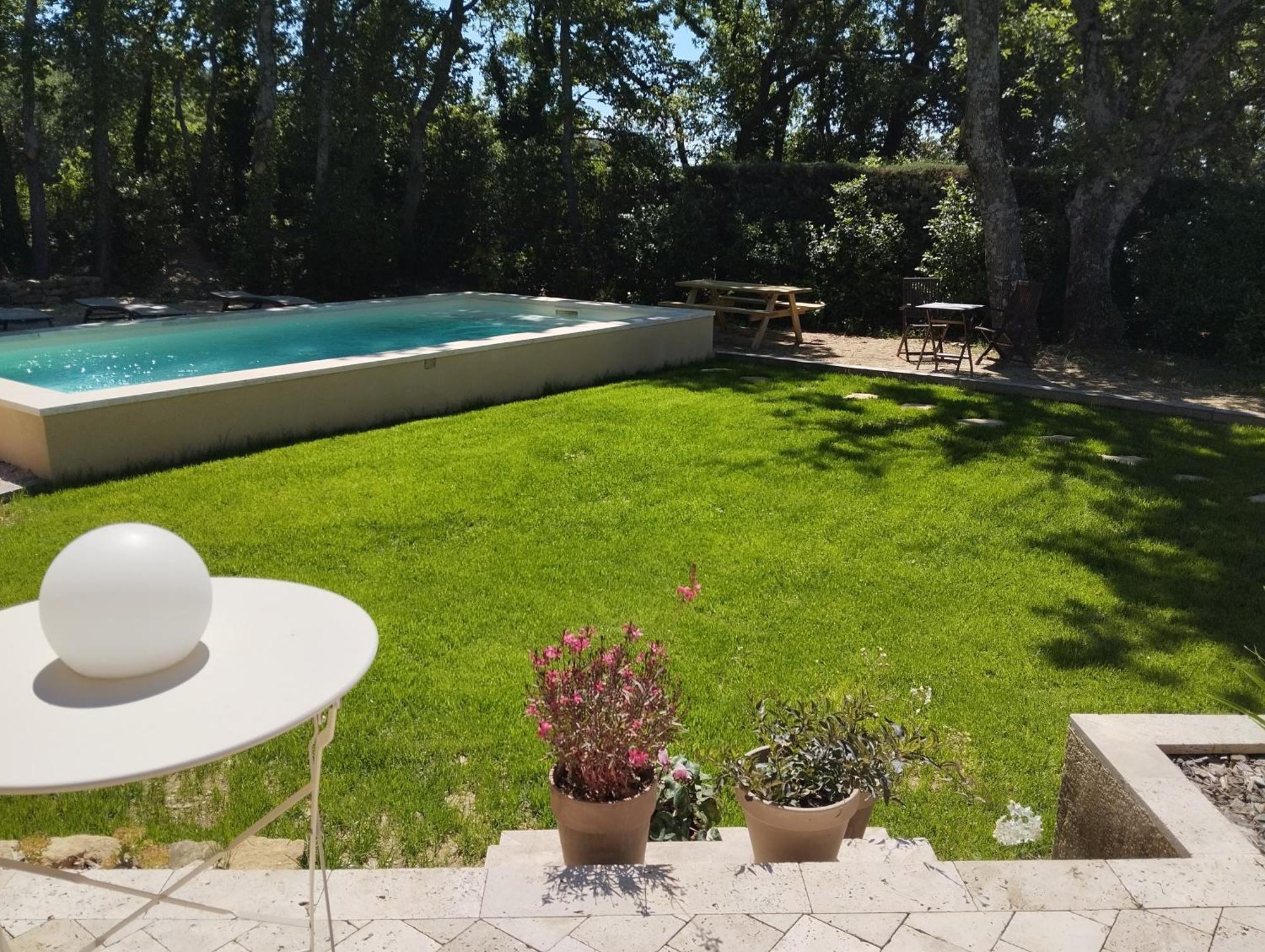 Les Chêneslierres Lourmarin Exterior foto